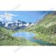 Гобеленовая картина 40х56 "Горное озеро"